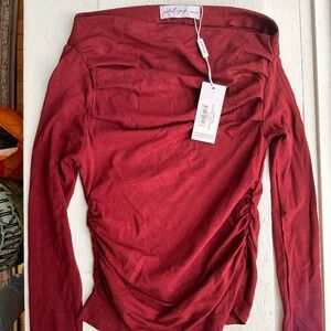 Petal & Pup, Long-sleeve Off-the-Shoulder Top